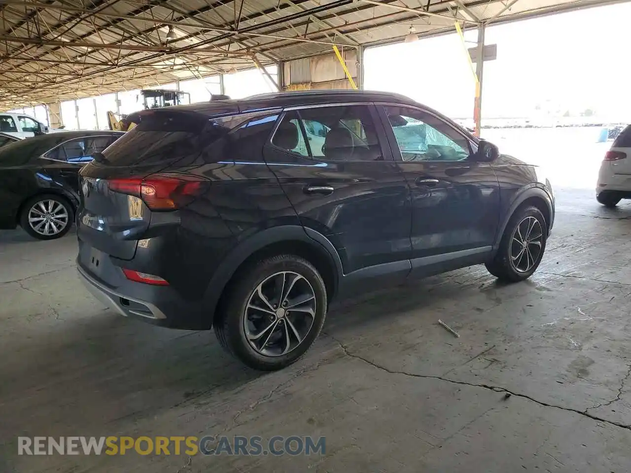 3 Фотография поврежденного автомобиля KL4MMDS25MB171326 BUICK ENCORE 2021
