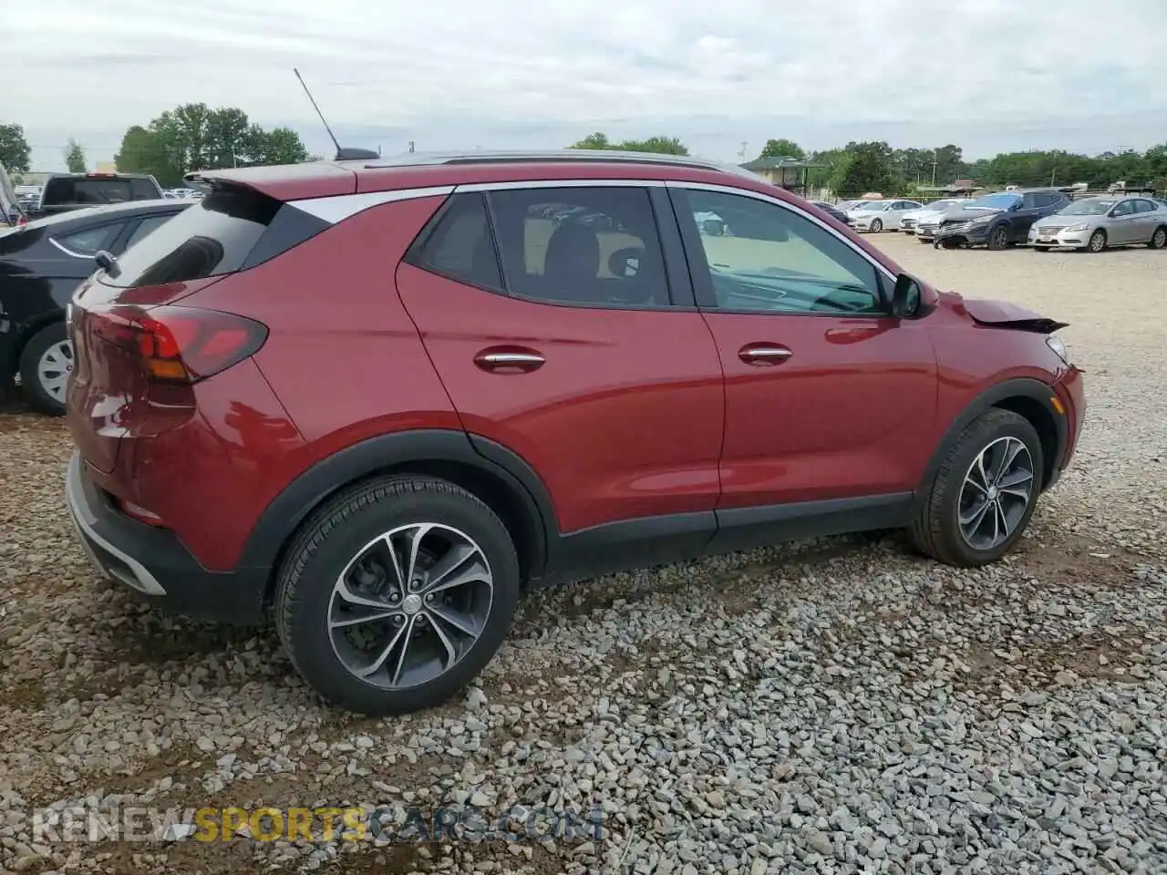 3 Photograph of a damaged car KL4MMDS26MB091873 BUICK ENCORE 2021