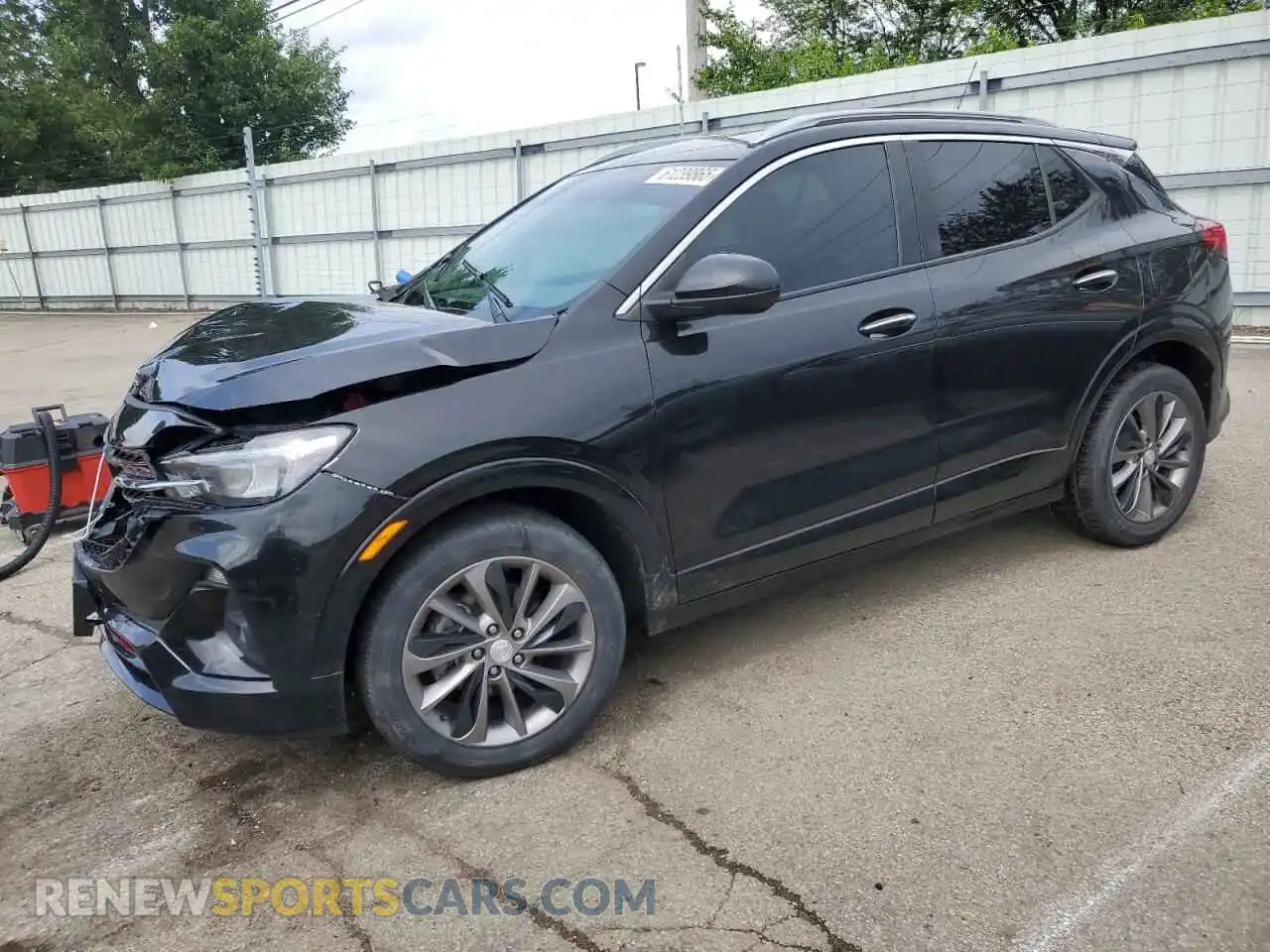 1 Photograph of a damaged car KL4MMDS26MB124239 BUICK ENCORE 2021