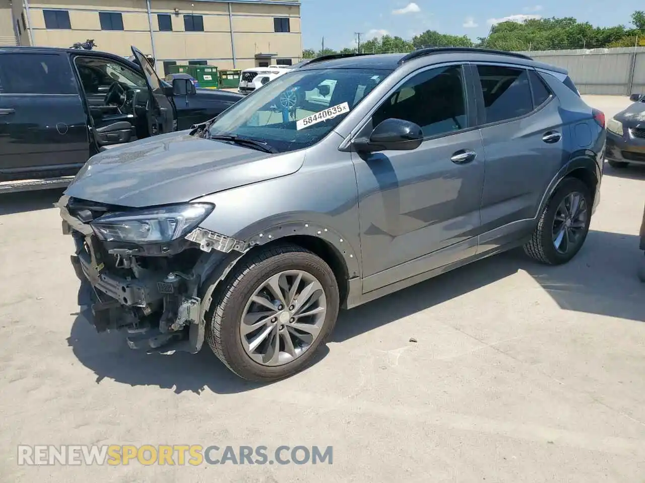 1 Photograph of a damaged car KL4MMDS27MB037689 BUICK ENCORE 2021