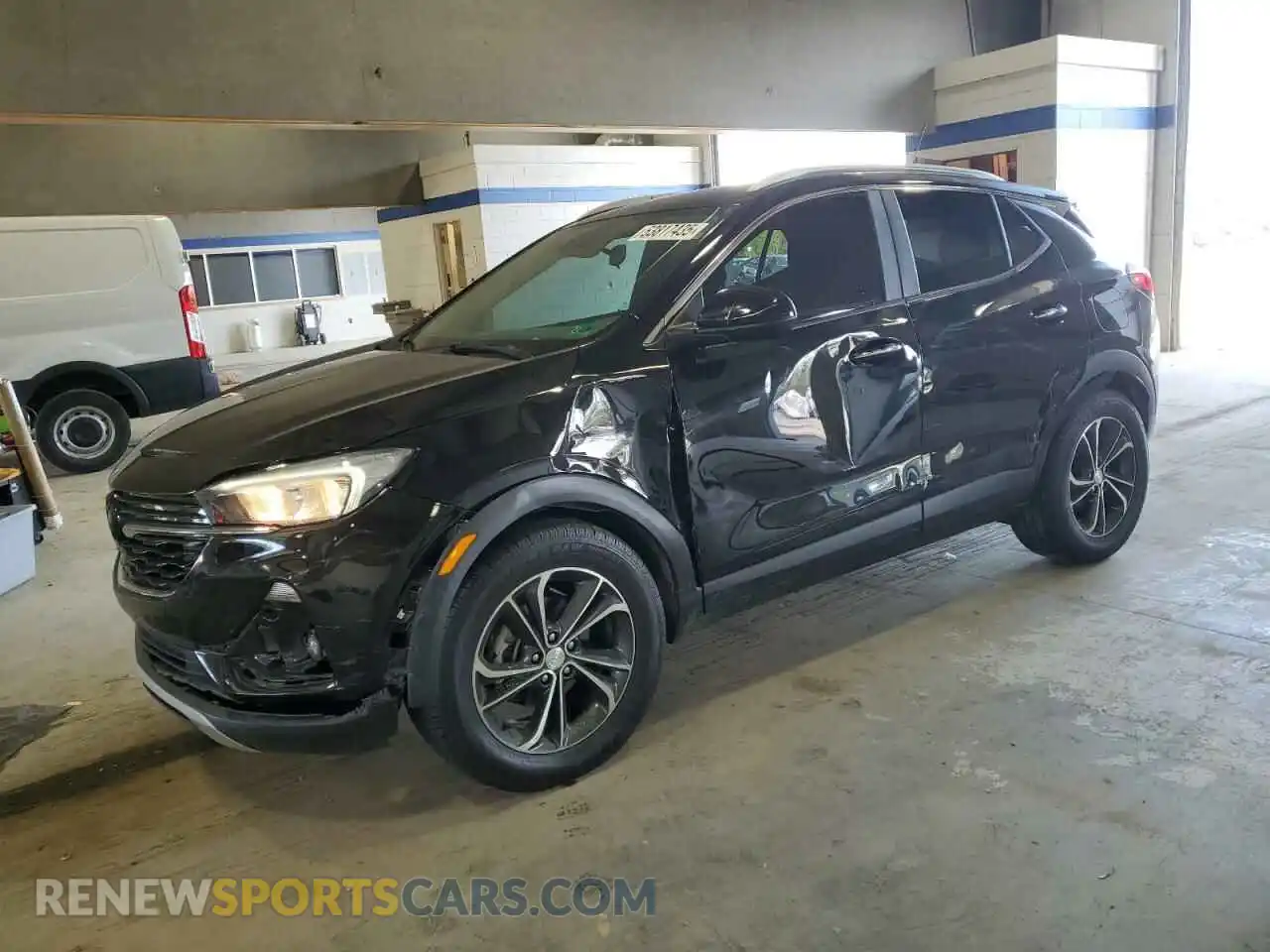 1 Photograph of a damaged car KL4MMDS27MB158321 BUICK ENCORE 2021