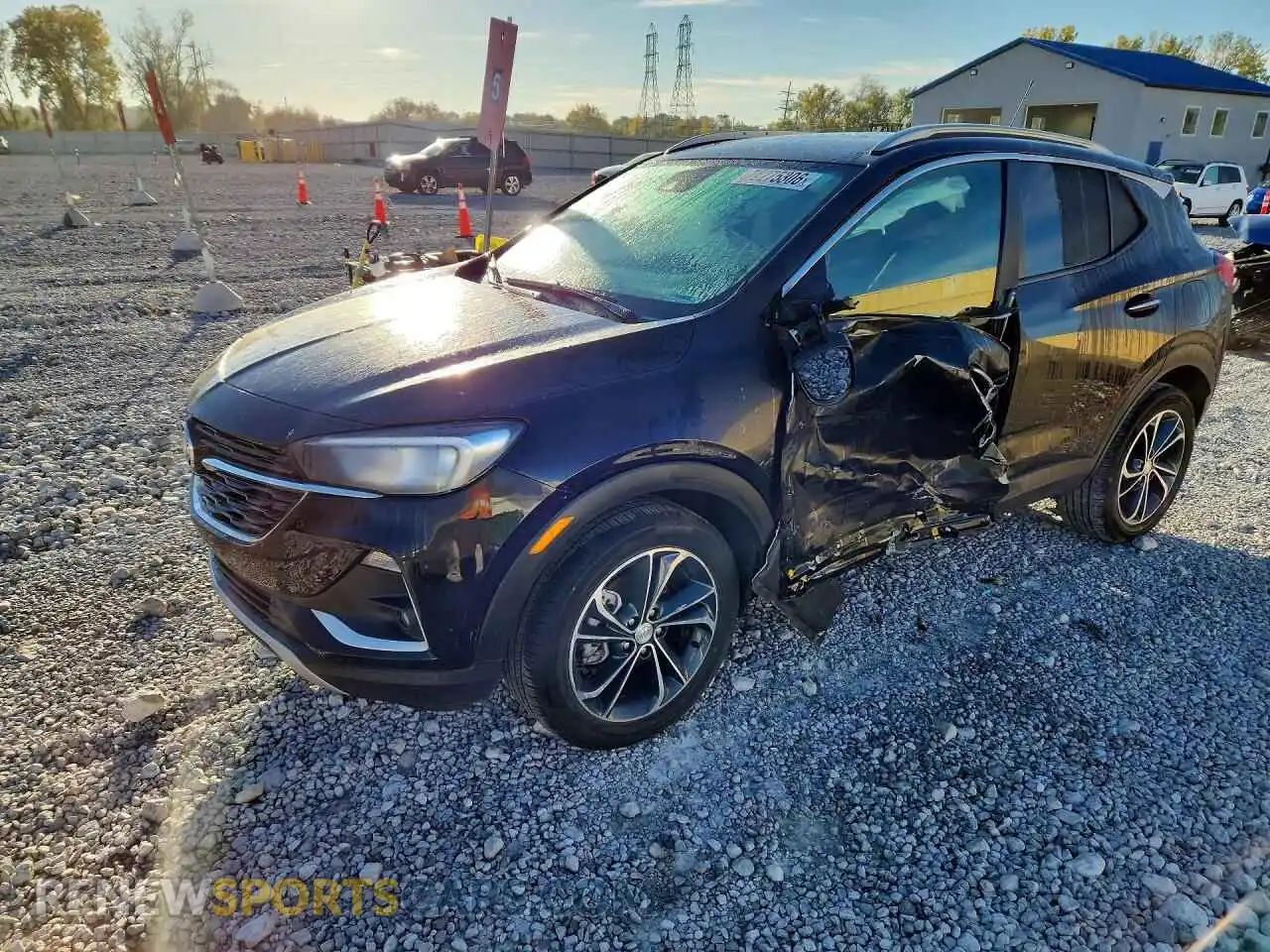 1 Фотография поврежденного автомобиля KL4MMDS28MB124517 BUICK ENCORE 2021