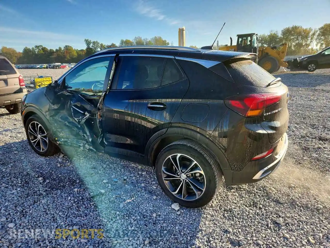 2 Фотография поврежденного автомобиля KL4MMDS28MB124517 BUICK ENCORE 2021