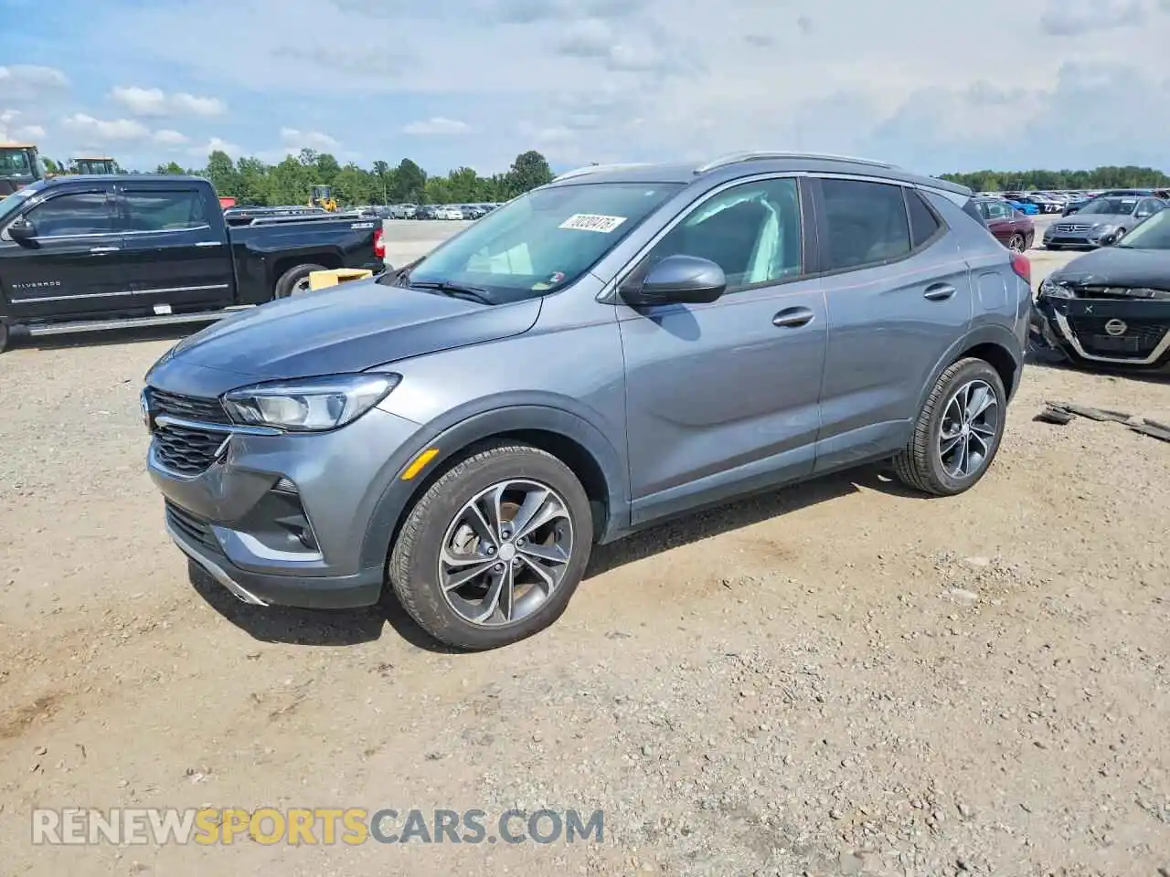 1 fotografías del automóvil dañado KL4MMDS2XMB043230 BUICK ENCORE 2021