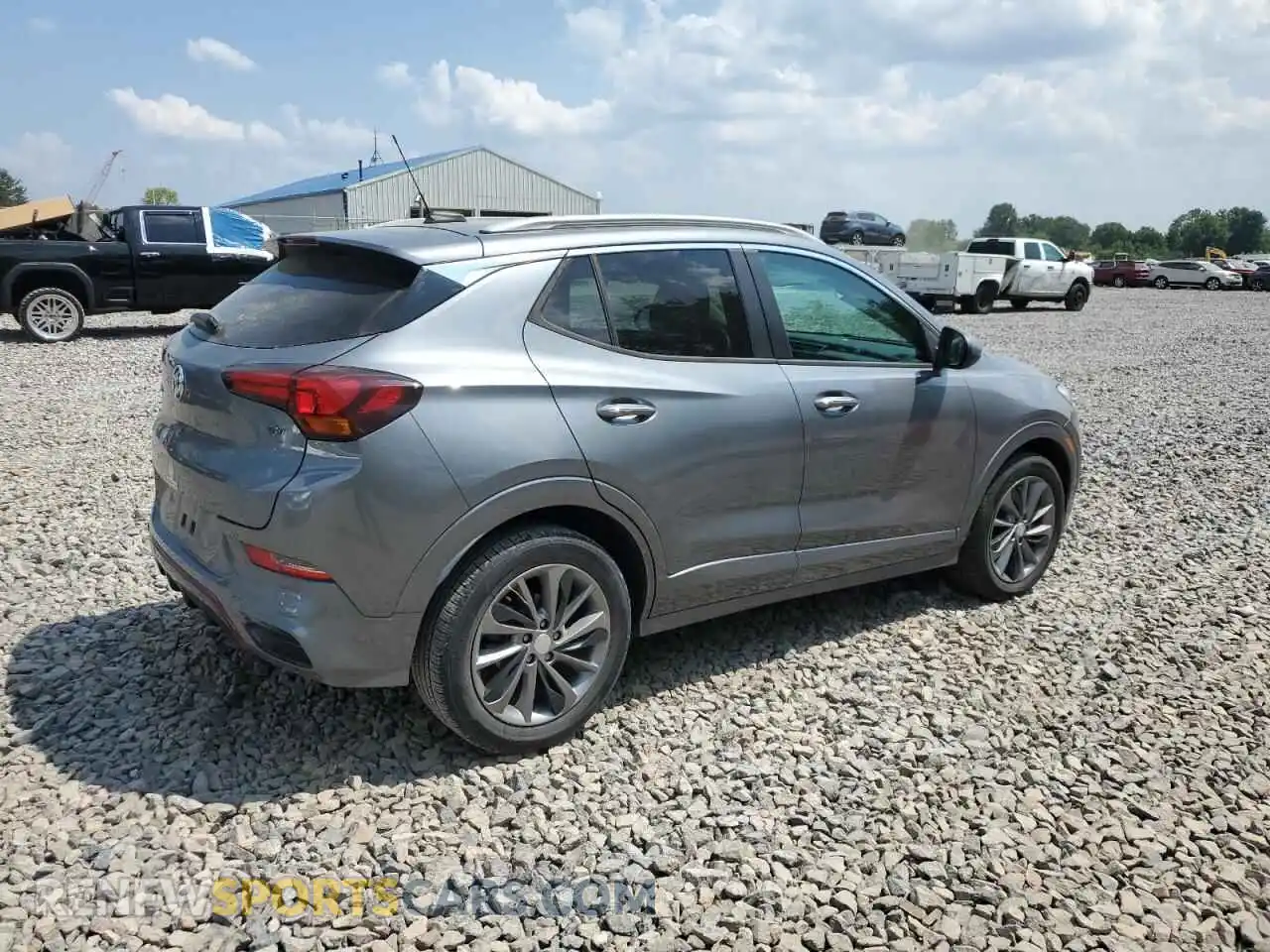 3 Photograph of a damaged car KL4MMDS2XMB046080 BUICK ENCORE 2021