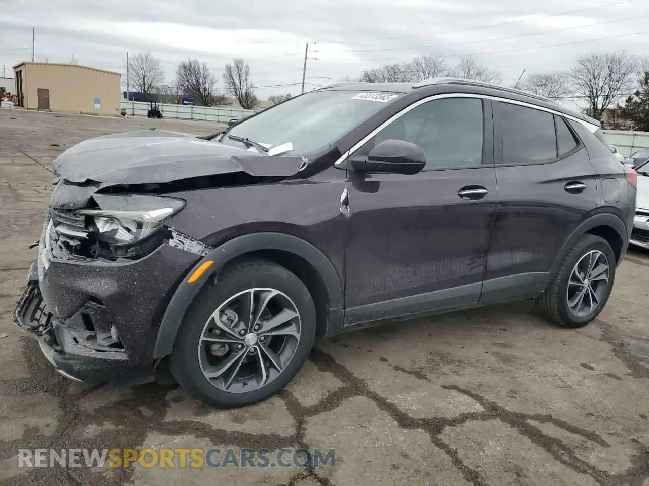 1 Photograph of a damaged car KL4MMDS2XMB118315 BUICK ENCORE 2021