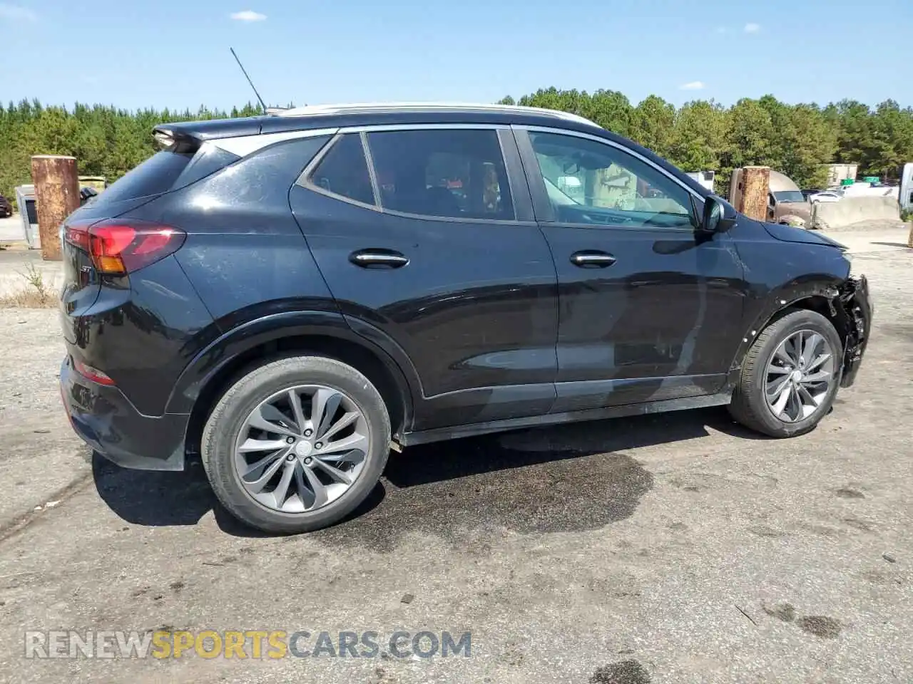 3 Photograph of a damaged car KL4MMDS2XMB168602 BUICK ENCORE 2021