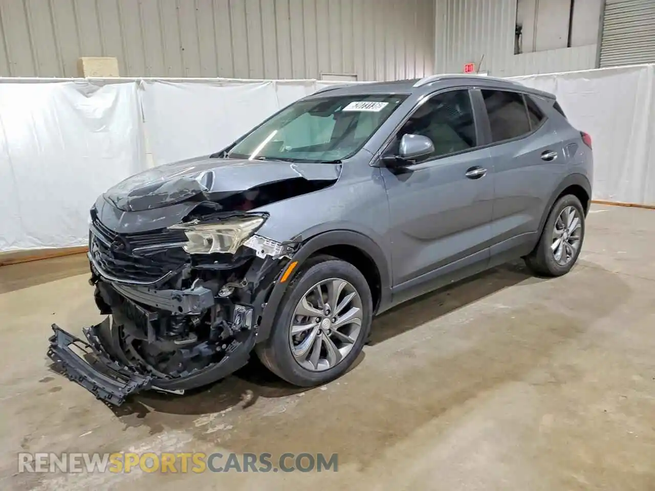 1 Photograph of a damaged car KL4MMDS2XMB169698 BUICK ENCORE 2021