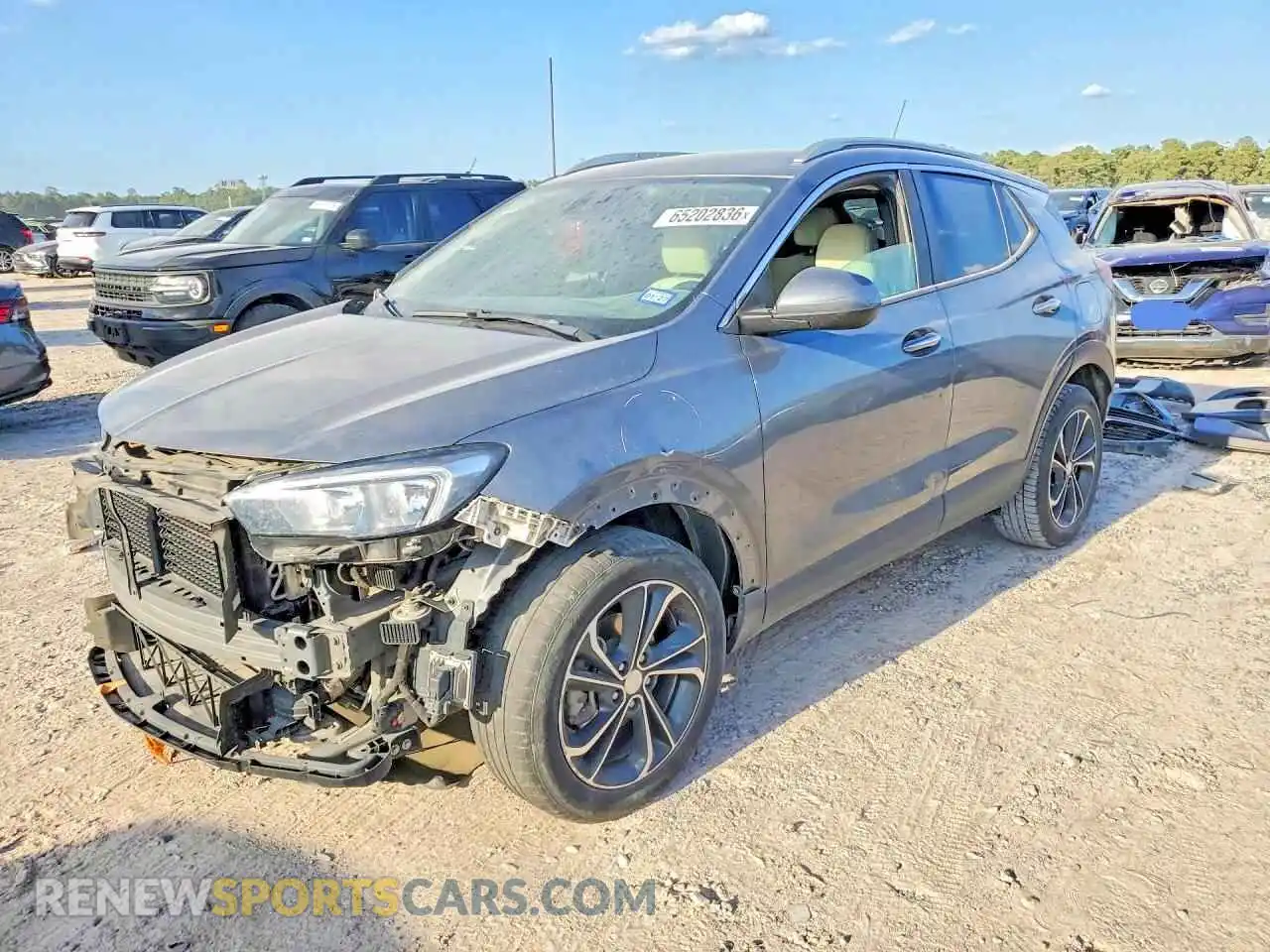 1 Фотография поврежденного автомобиля KL4MMDSL0MB153020 BUICK ENCORE 2021