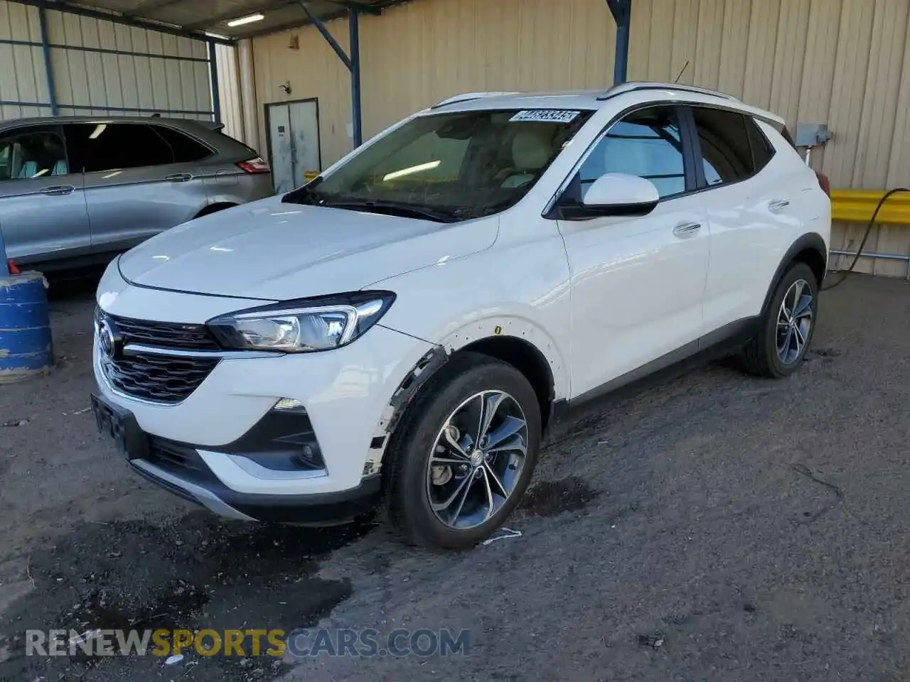 1 Photograph of a damaged car KL4MMDSL1MB160574 BUICK ENCORE 2021