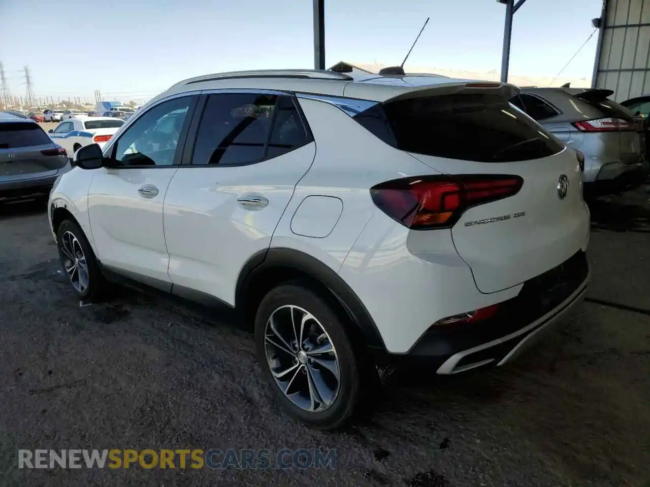 2 Photograph of a damaged car KL4MMDSL1MB160574 BUICK ENCORE 2021