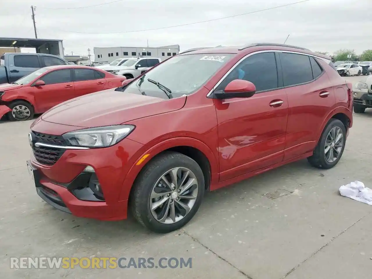 1 Photograph of a damaged car KL4MMDSL2MB115451 BUICK ENCORE 2021