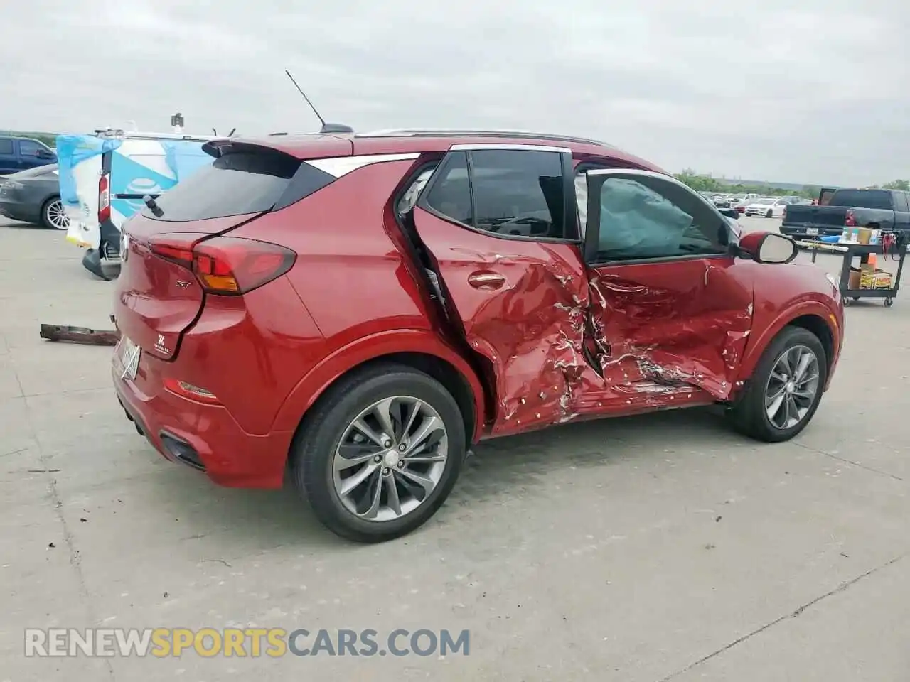 3 Photograph of a damaged car KL4MMDSL2MB115451 BUICK ENCORE 2021