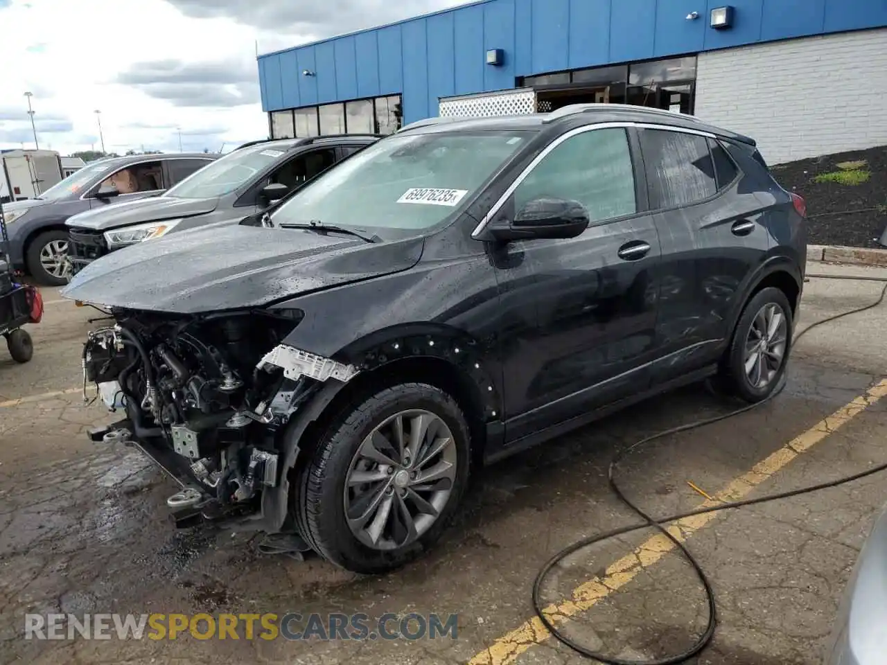 1 Photograph of a damaged car KL4MMDSL3MB076255 BUICK ENCORE 2021