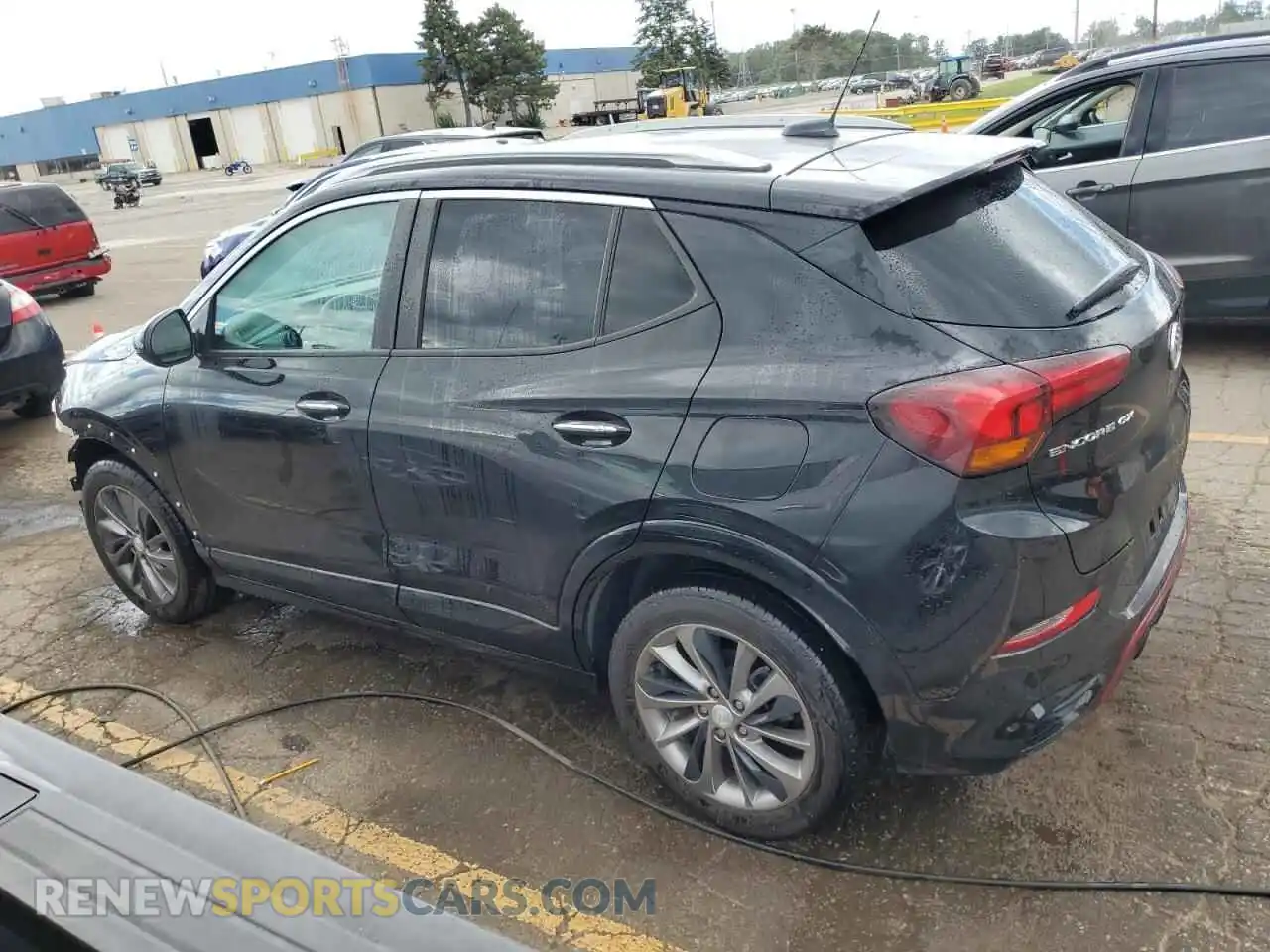 2 Photograph of a damaged car KL4MMDSL3MB076255 BUICK ENCORE 2021