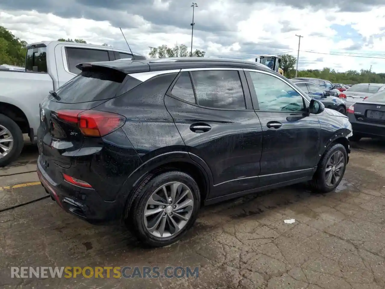 3 Photograph of a damaged car KL4MMDSL3MB076255 BUICK ENCORE 2021