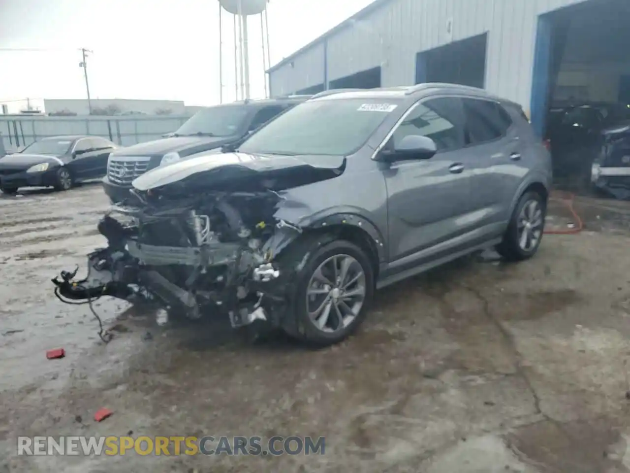 1 Photograph of a damaged car KL4MMDSL4MB139413 BUICK ENCORE 2021