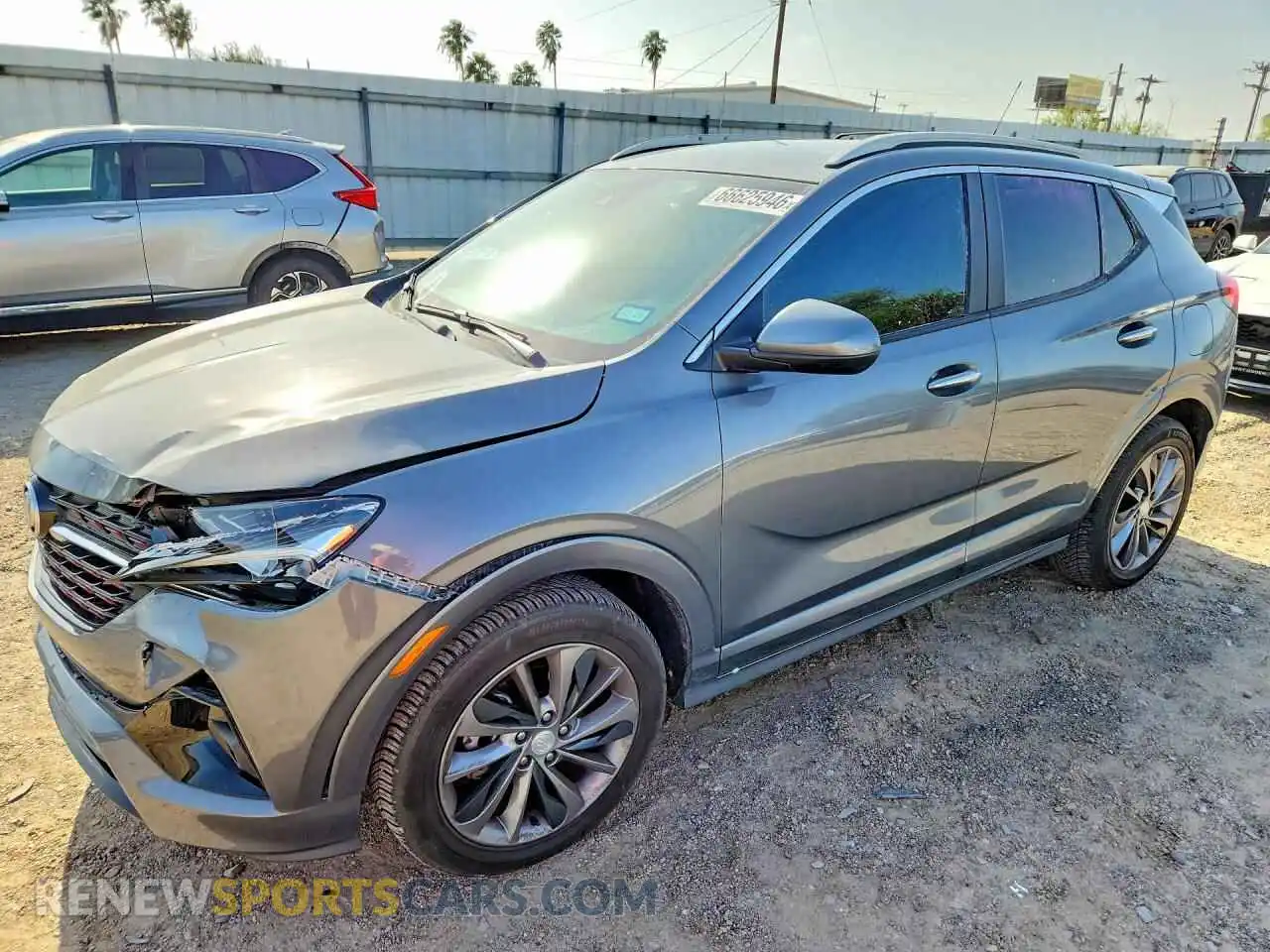 1 Photograph of a damaged car KL4MMDSL5MB182321 BUICK ENCORE 2021