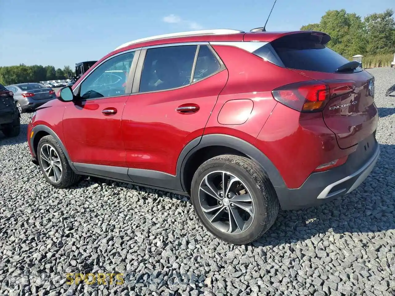 2 Фотография поврежденного автомобиля KL4MMDSL6MB144807 BUICK ENCORE 2021