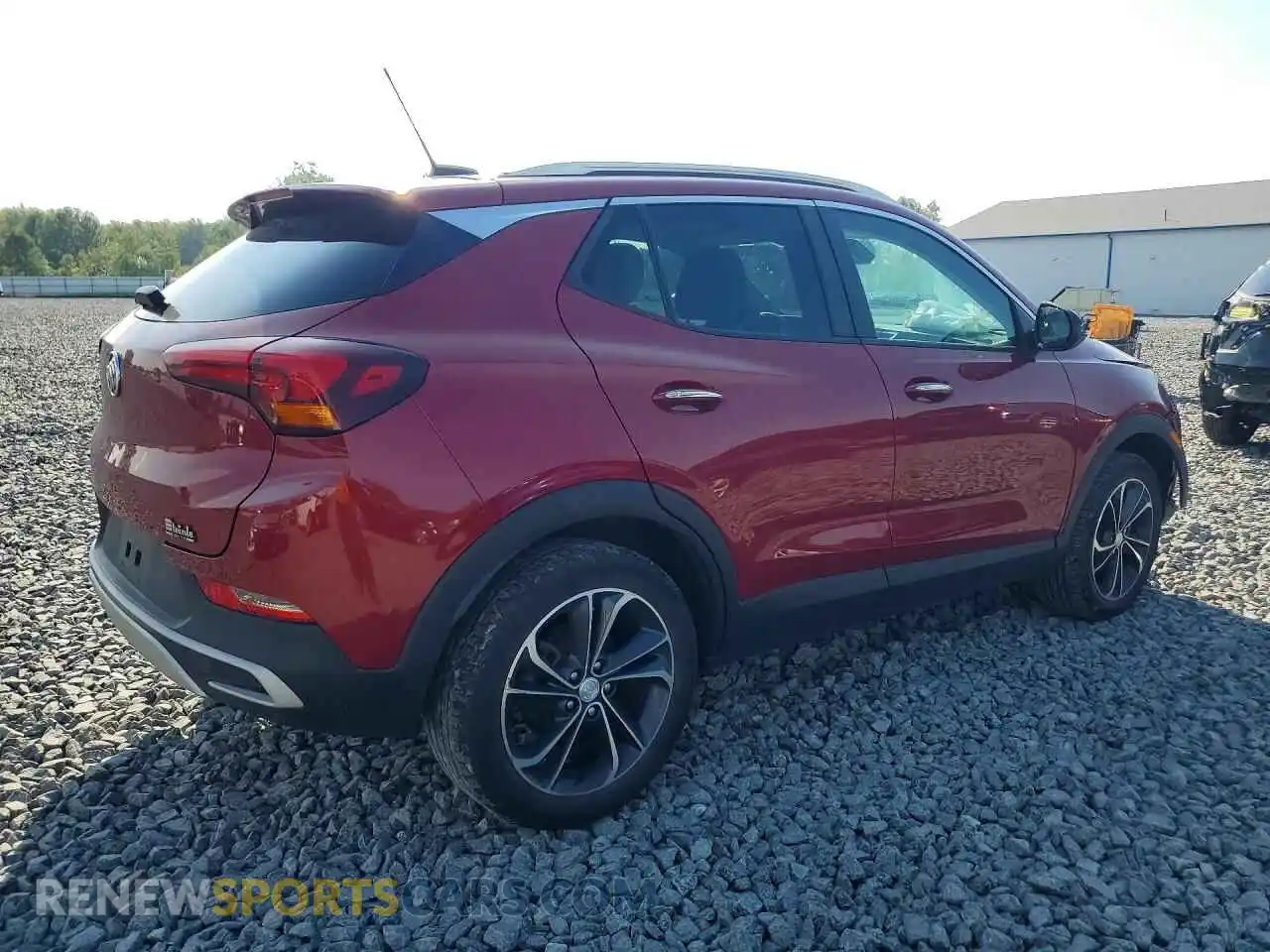 3 Фотография поврежденного автомобиля KL4MMDSL6MB144807 BUICK ENCORE 2021