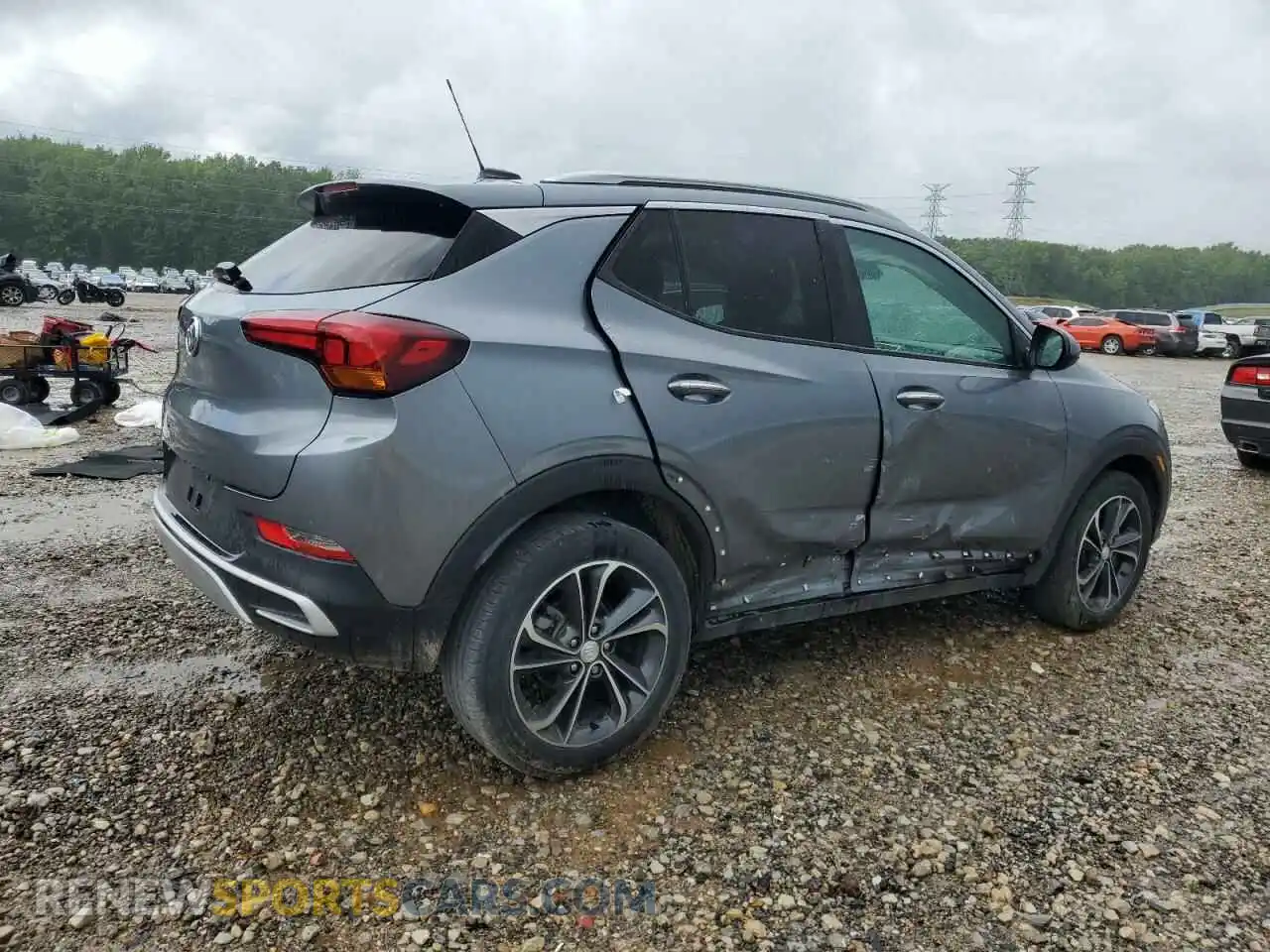 3 Photograph of a damaged car KL4MMDSL8MB067969 BUICK ENCORE 2021