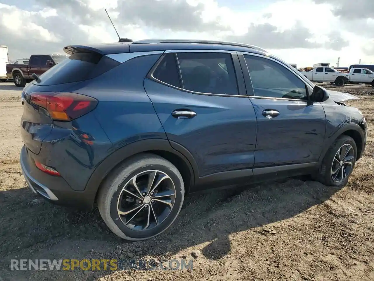3 Фотография поврежденного автомобиля KL4MMDSL8MB080656 BUICK ENCORE 2021