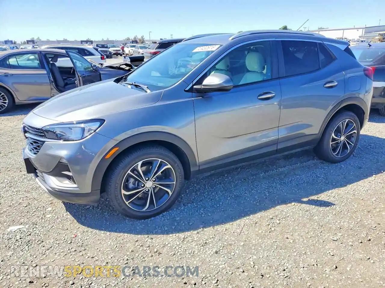 1 Photograph of a damaged car KL4MMDSLXMB153302 BUICK ENCORE 2021