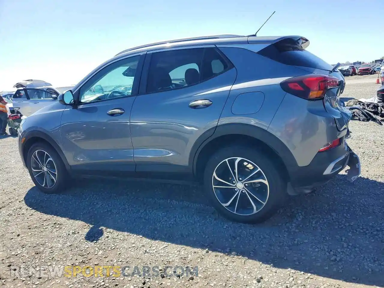 2 Photograph of a damaged car KL4MMDSLXMB153302 BUICK ENCORE 2021