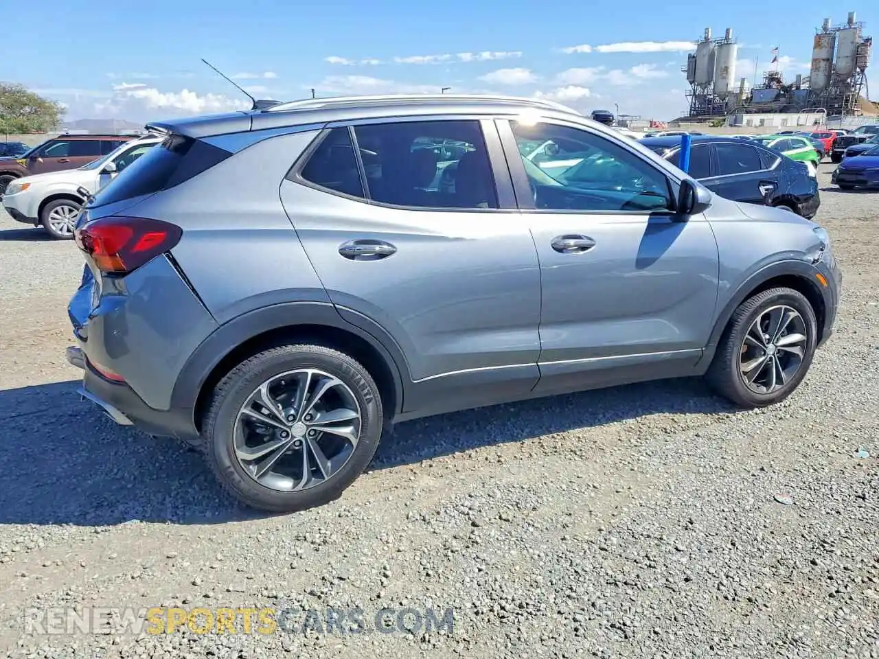 3 Photograph of a damaged car KL4MMDSLXMB153302 BUICK ENCORE 2021