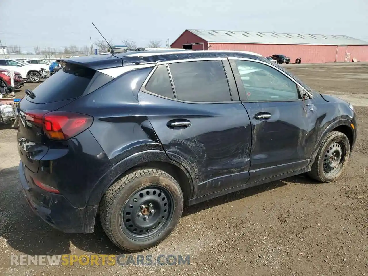 3 Photograph of a damaged car KL4MMESL0MB095402 BUICK ENCORE 2021