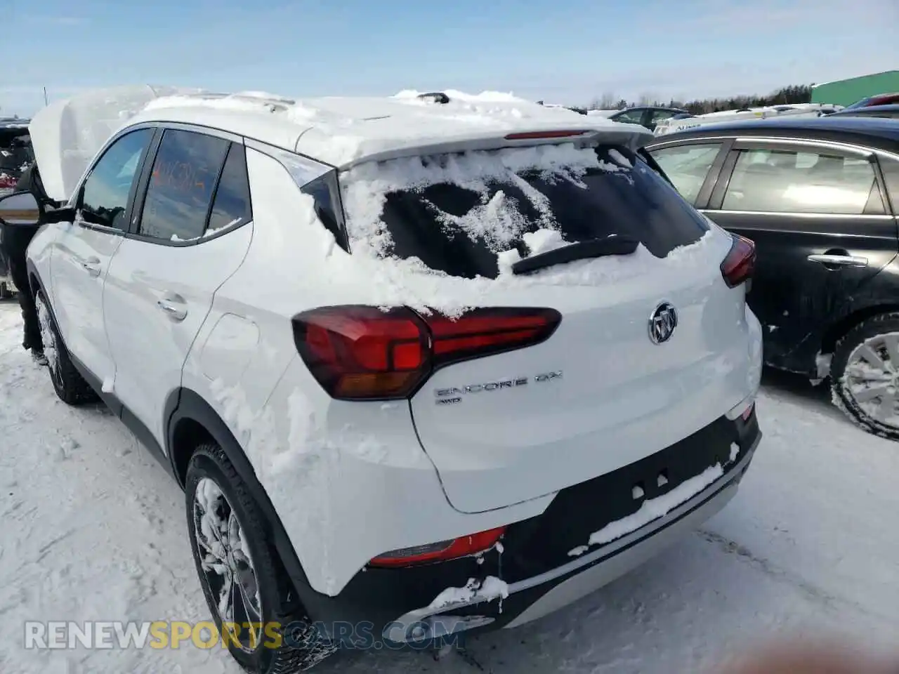 2 Photograph of a damaged car KL4MMESL1MB039288 BUICK ENCORE 2021