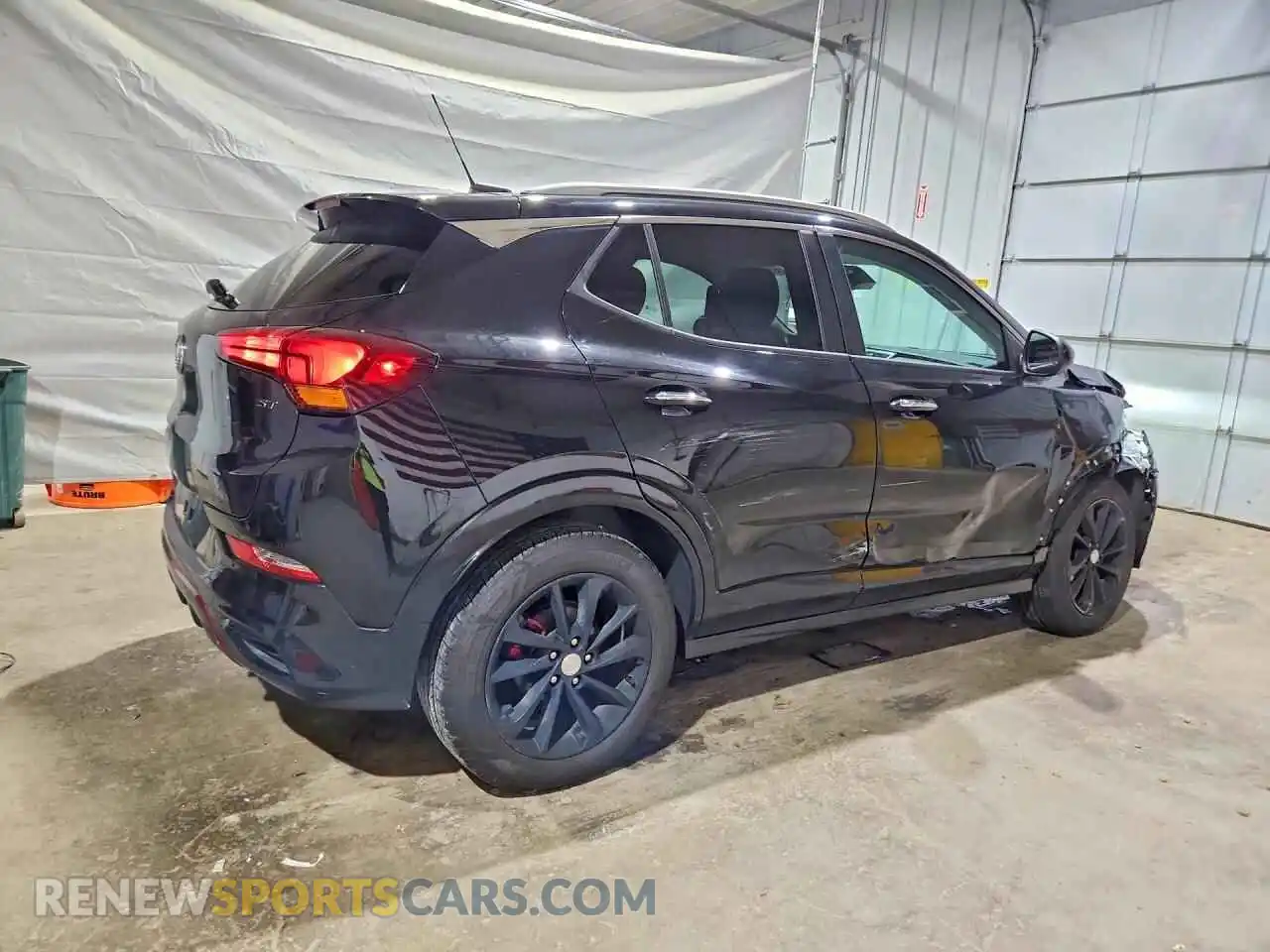 3 fotografías del automóvil dañado KL4MMESL1MB066295 BUICK ENCORE 2021