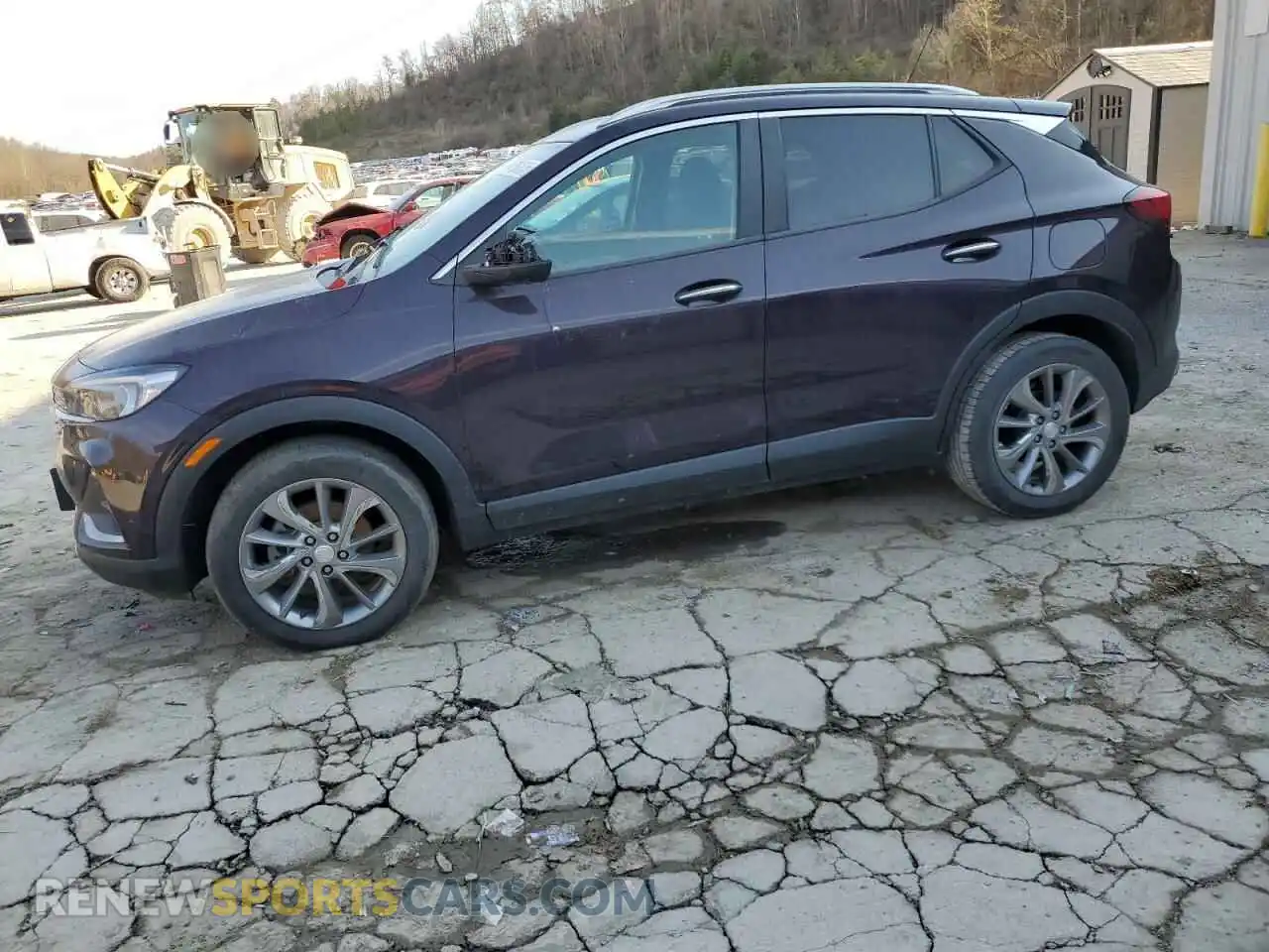 1 Photograph of a damaged car KL4MMESL2MB094767 BUICK ENCORE 2021