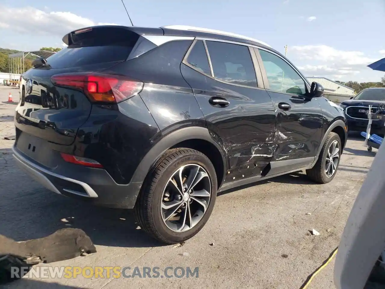 3 Photograph of a damaged car KL4MMESL2MB161299 BUICK ENCORE 2021