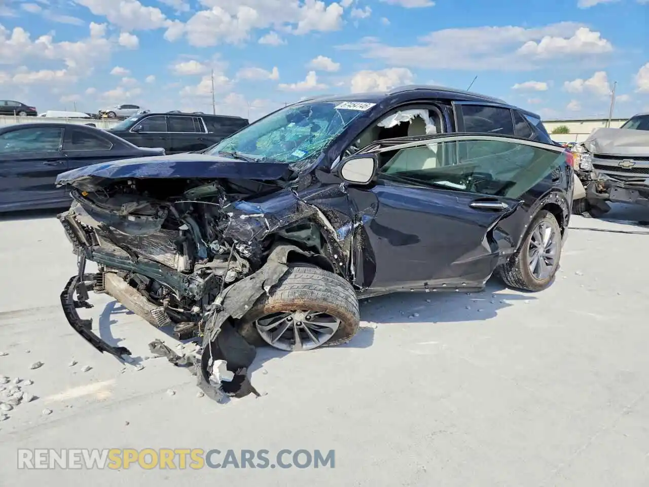 1 Photograph of a damaged car KL4MMESL6MB089510 BUICK ENCORE 2021