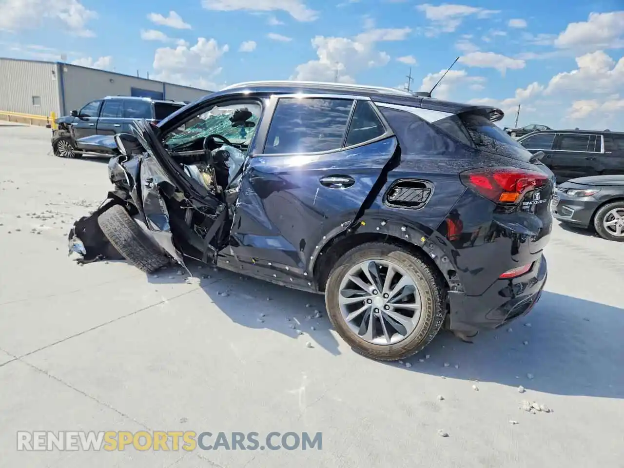 2 Photograph of a damaged car KL4MMESL6MB089510 BUICK ENCORE 2021