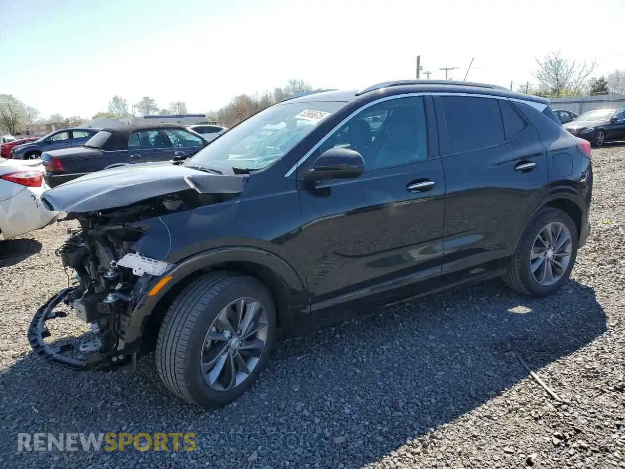 1 Photograph of a damaged car KL4MMESL6MB111778 BUICK ENCORE 2021