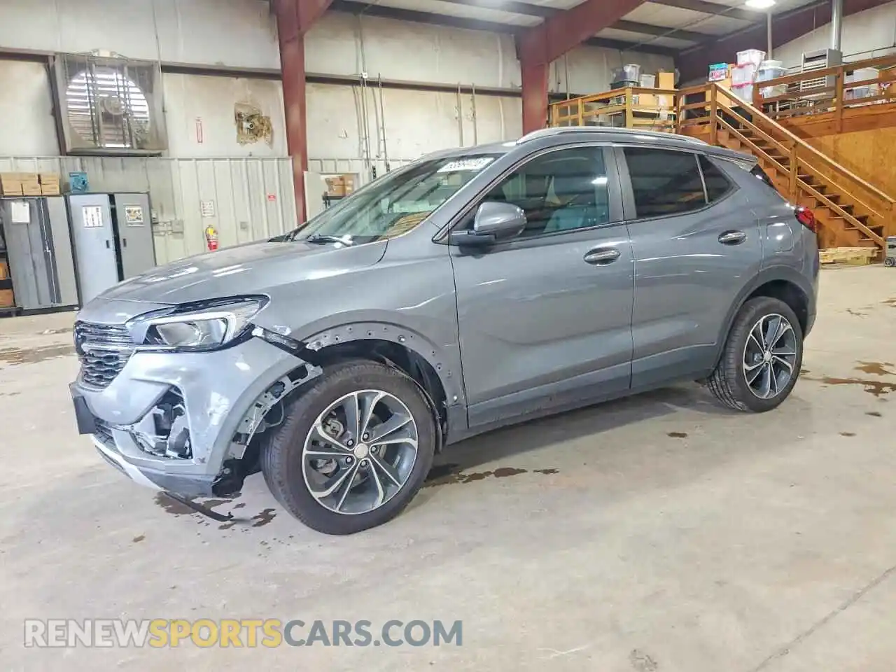 1 Photograph of a damaged car KL4MMESL7MB165056 BUICK ENCORE 2021
