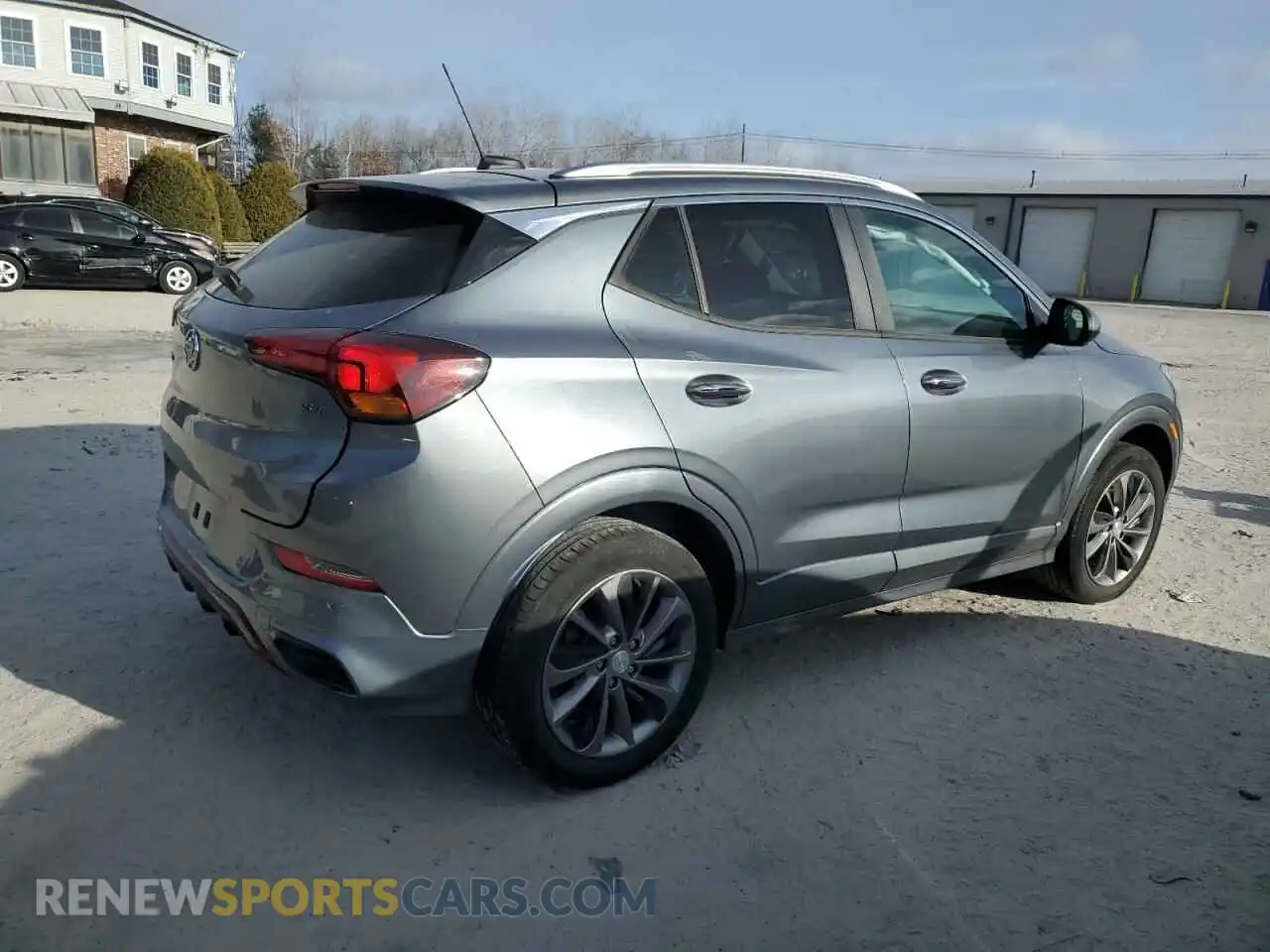 3 fotografías del automóvil dañado KL4MMESL8MB051213 BUICK ENCORE 2021