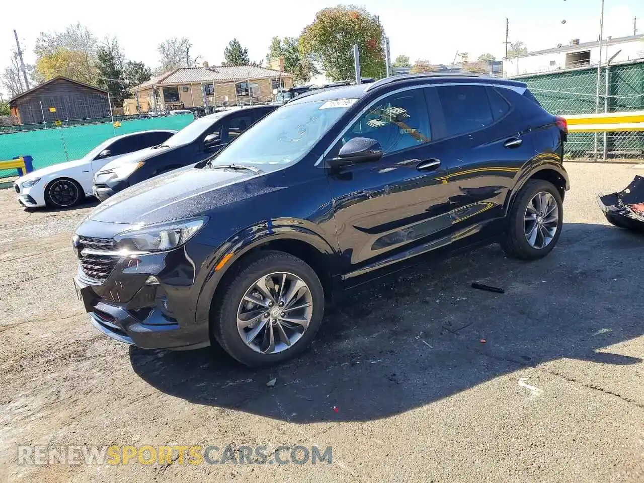 1 Photograph of a damaged car KL4MMESL8MB107246 BUICK ENCORE 2021