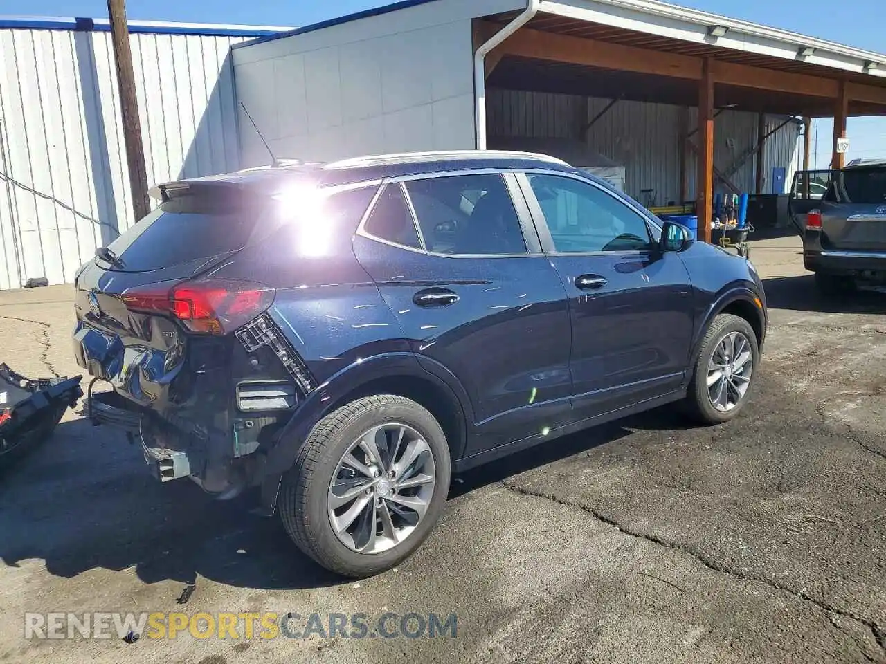 3 Photograph of a damaged car KL4MMESL8MB107246 BUICK ENCORE 2021