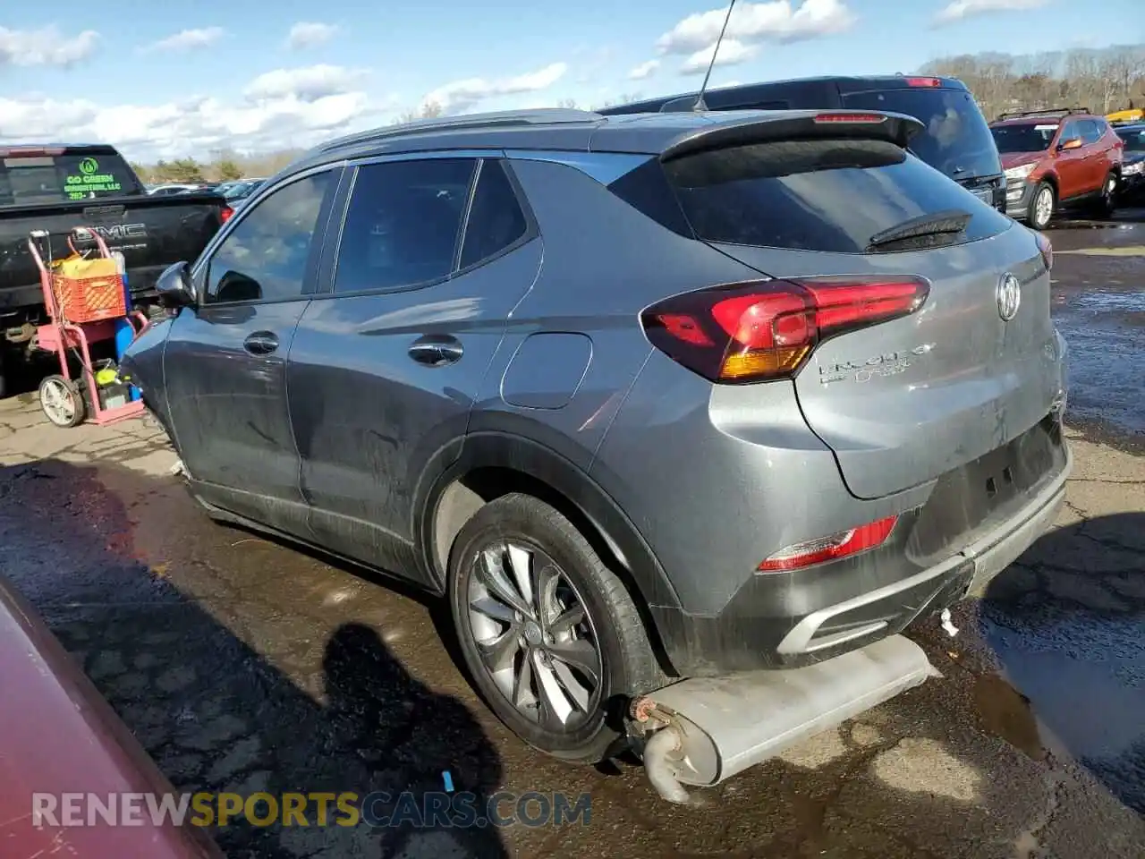 2 Photograph of a damaged car KL4MMESL8MB136973 BUICK ENCORE 2021