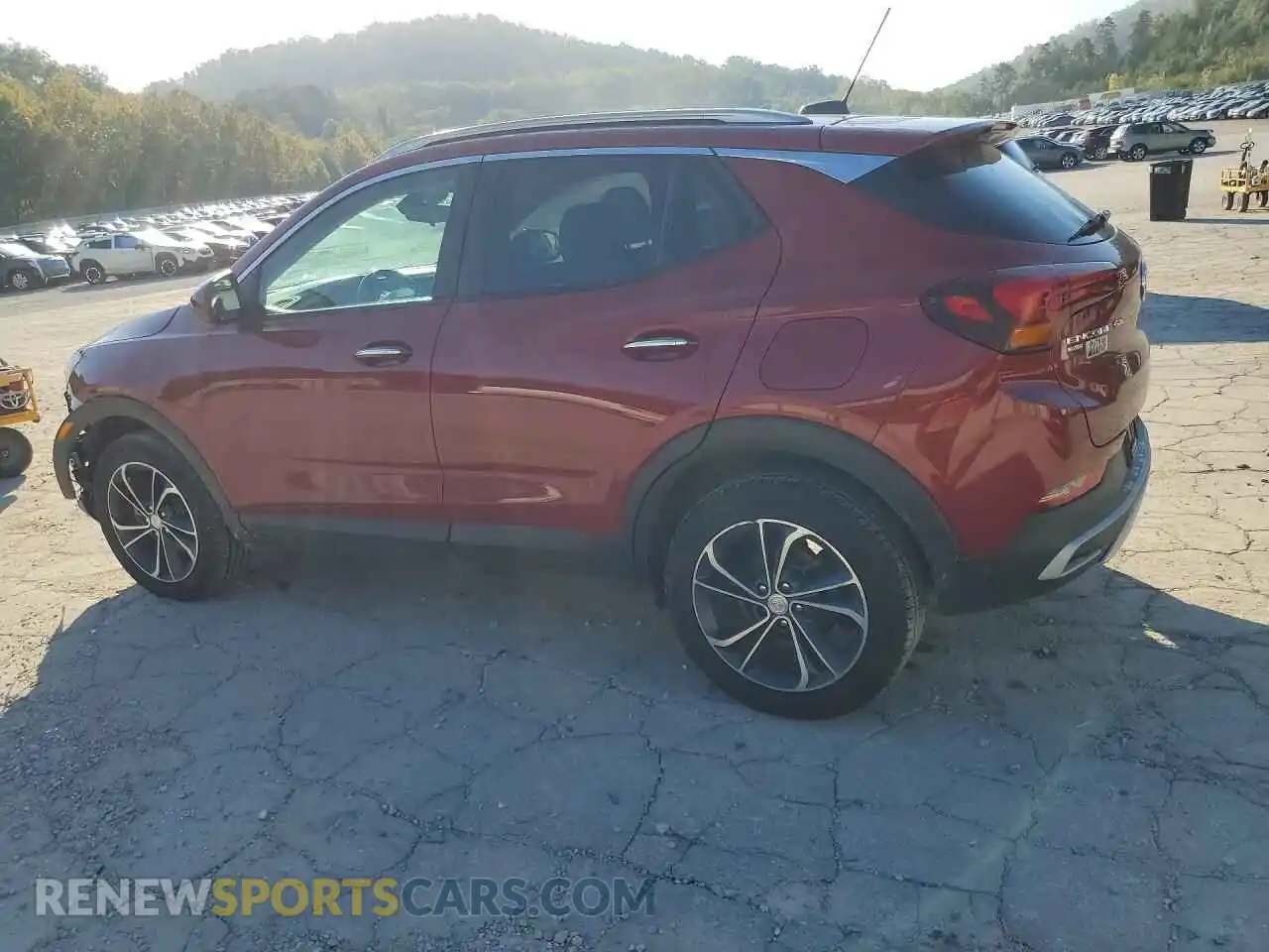 2 Photograph of a damaged car KL4MMESL8MB137329 BUICK ENCORE 2021