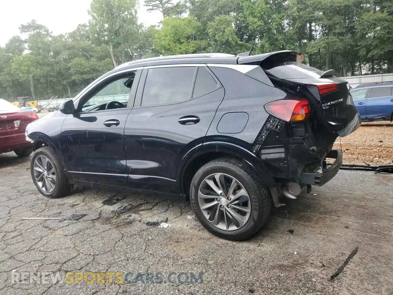 2 Photograph of a damaged car KL4MMESL9MB047249 BUICK ENCORE 2021