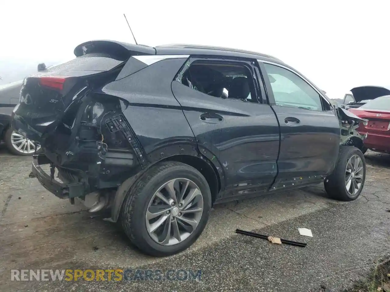 3 Photograph of a damaged car KL4MMESL9MB047249 BUICK ENCORE 2021