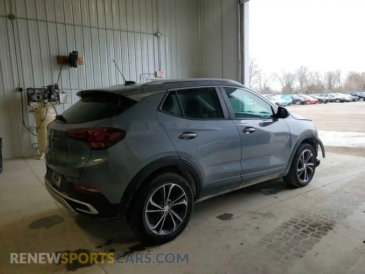 3 Photograph of a damaged car KL4MMESL9MB161512 BUICK ENCORE 2021