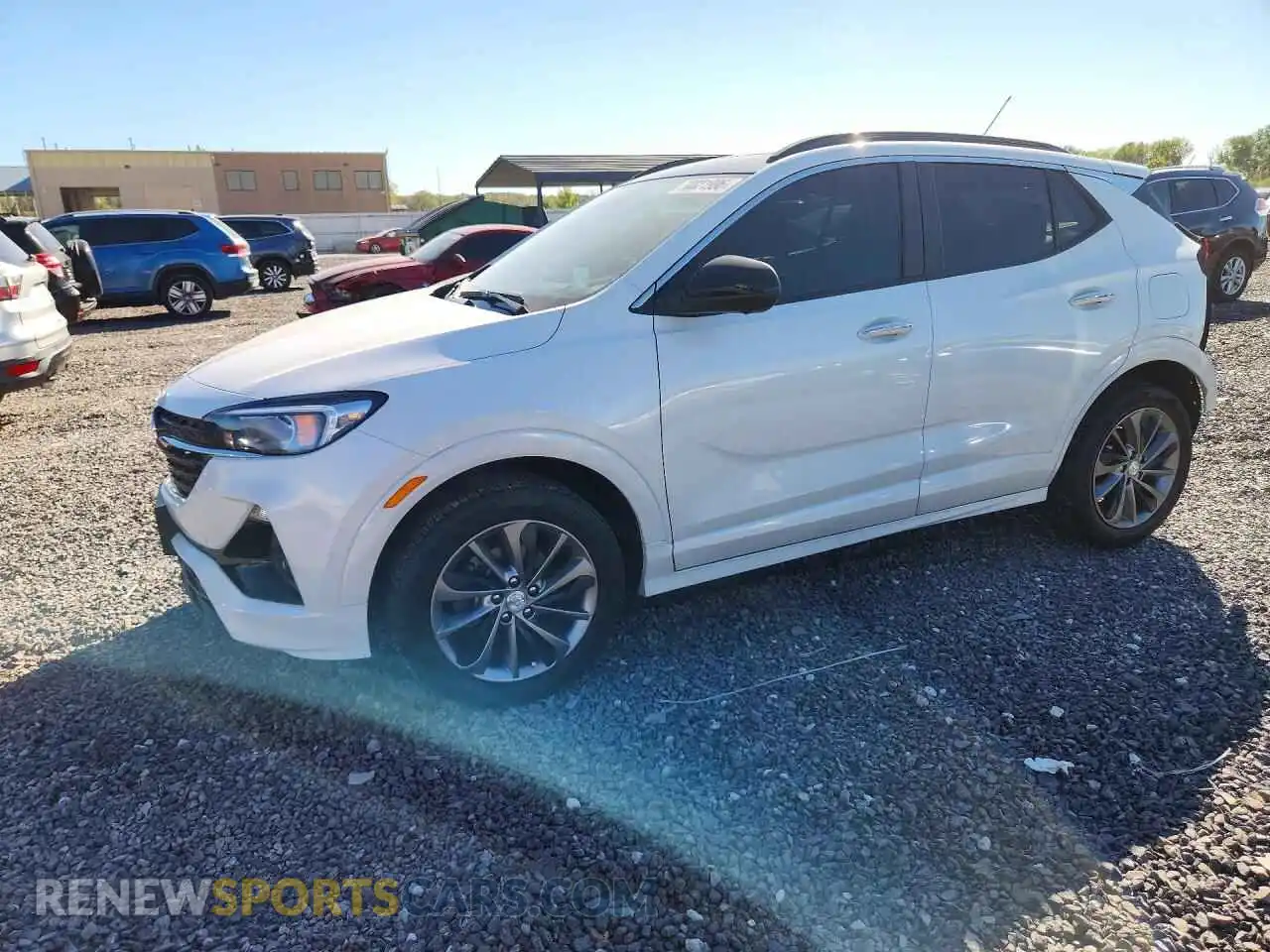 1 Фотография поврежденного автомобиля KL4MMESLXMB070832 BUICK ENCORE 2021