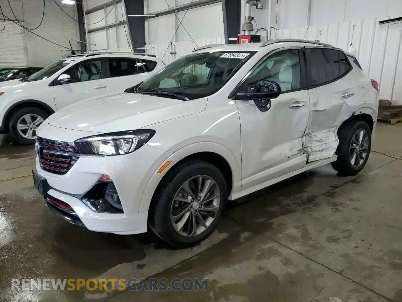 1 fotografías del automóvil dañado KL4MMESLXMB103876 BUICK ENCORE 2021