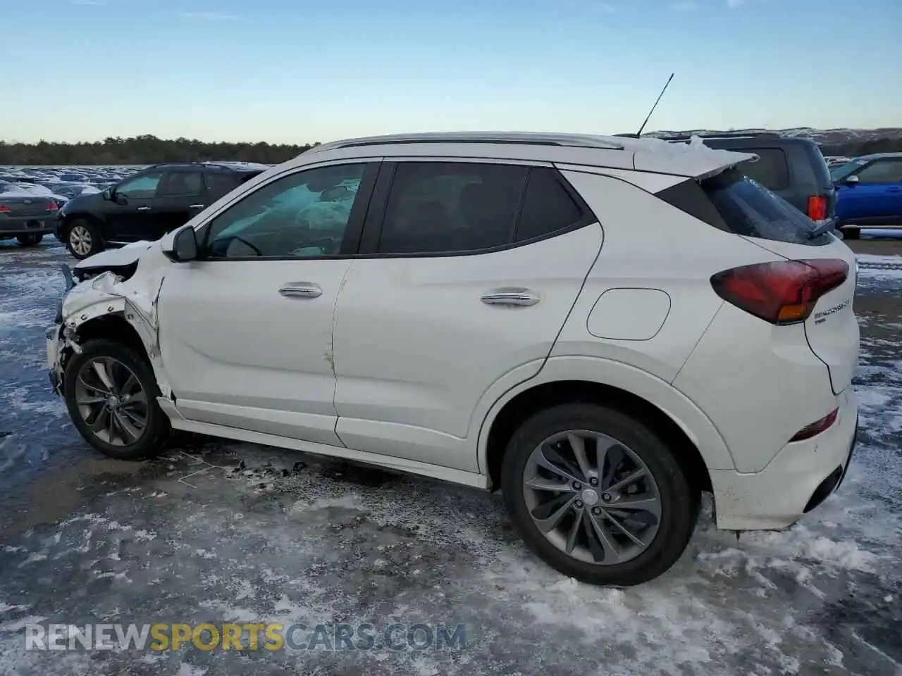 2 Photograph of a damaged car KL4MMESLXMB122105 BUICK ENCORE 2021