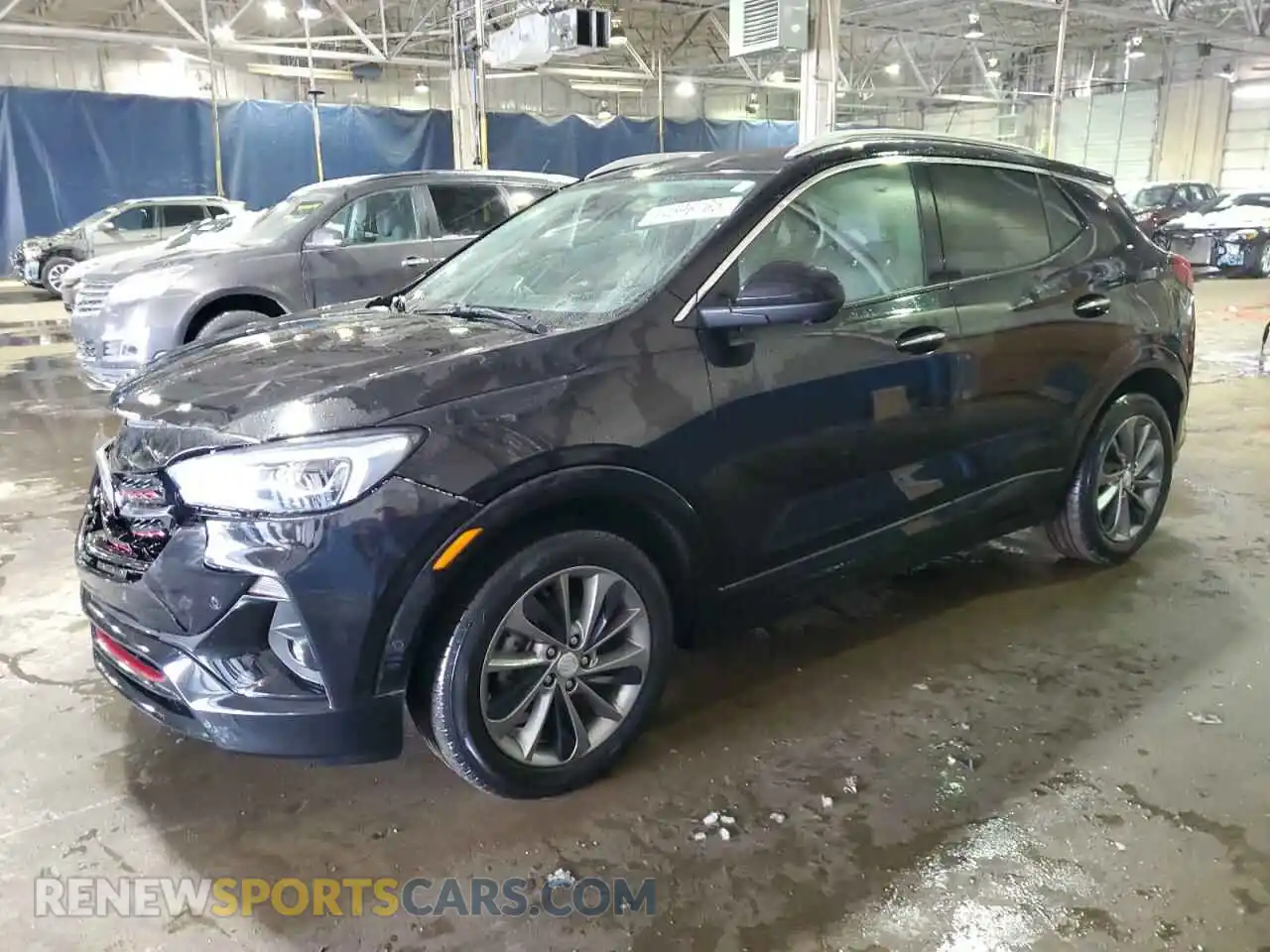 1 Photograph of a damaged car KL4MMFSL0MB089668 BUICK ENCORE 2021